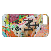 Wunderbare Medaille abstrakt Case-Mate iPhone Hülle (Rückseite (Horizontal))