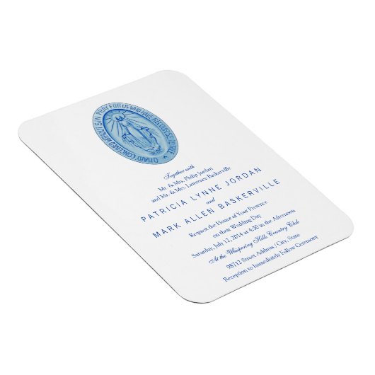 Wunderbare Medaille Magnet (Rechte Seite)