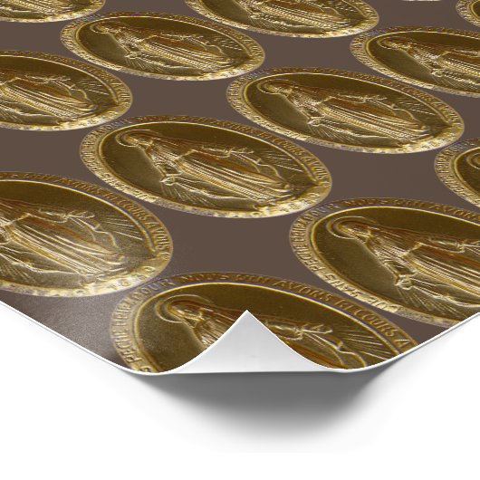 Wunderbare Medaille schützen diese Zuhause Poster (Ecke)