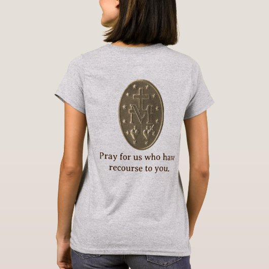 Wunderbare Medaille T-Shirt (Rückseite)