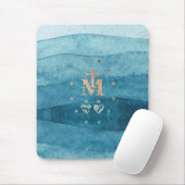 Wunderbare Medaille Unsere Dame der Gnade Mousepad (Mit Mouse)