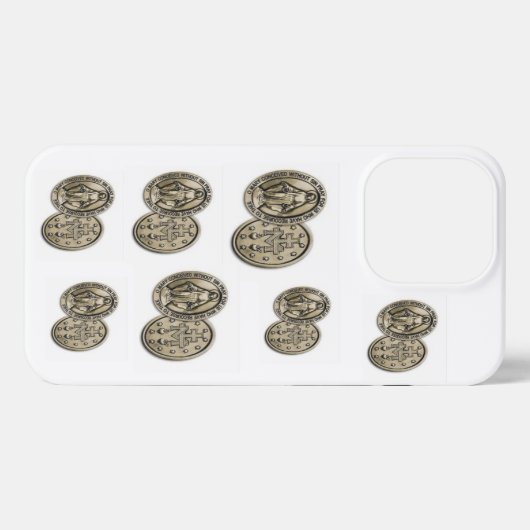 Wunderbare Medaillenphänomene iPhone Hülle (Rückseite (Horizontal))