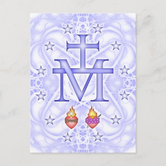 Wunderbare Medallion Postkarte (Vorderseite)