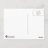 Wunderbare Medallion Postkarte (Rückseite)