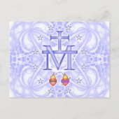 Wunderbare Medallion Postkarte (Vorderseite)