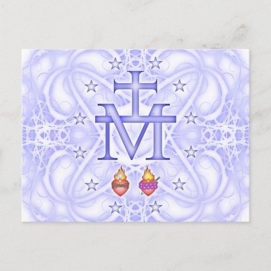 Wunderbare Medallion Postkarte (Vorderseite)