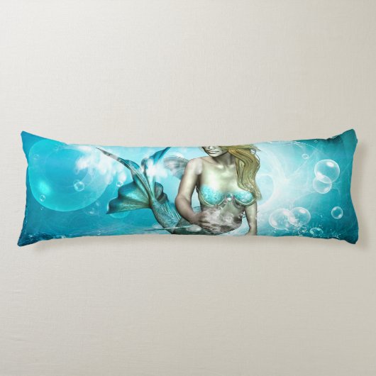Wunderbare Meerjungfrau Seitenschläferkissen (Vorderseite)