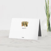 Wunderbare Musik Feiertagskarte (Rückseite)