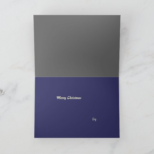 Wunderbare Musik Feiertagskarte (Innenseite)