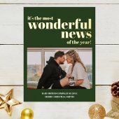 Wunderbare Nachrichten Schwangerschaft Ankündigung