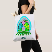 Wunderbare Ostereier Tote Tasche (Von Nahem)
