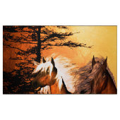 Wunderbare Pferde Stoff (Fat Quarter (45,7 x 55,9 cm))