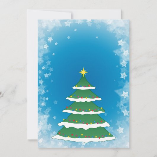 Wunderbare, Phantastische Einladung zum neuen Jahr (Rückseite)