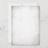 Wunderbare, Phantastische Grausame Neujahrseinladu Einladung (Rückseite)