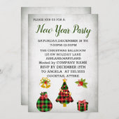 Wunderbare, Phantastische Grausame Neujahrseinladu Einladung (Vorne/Hinten)