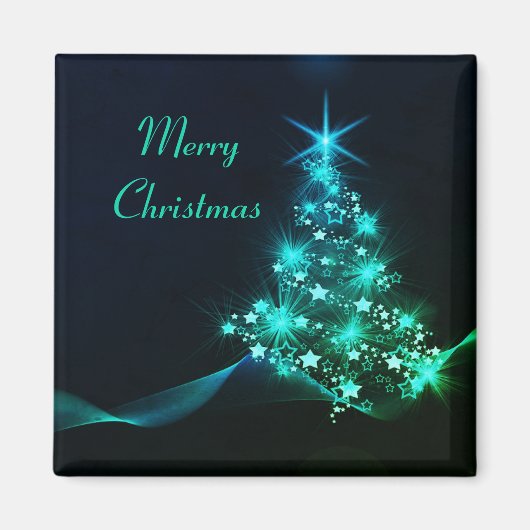 Wunderbare, Phantastische, wunderschöne Weihnachte Magnet (Vorne)