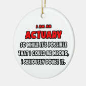 Wunderbare Schauspielerin .. Zweifel Keramik Ornament (Links)