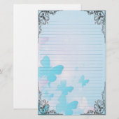 Wunderbare Schmetterlinge Briefpapier (Vorne/Hinten)