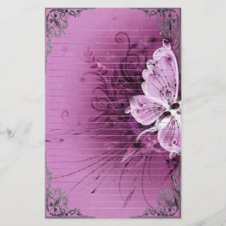 Wunderbare Schmetterlings-Pixel-Kunst Briefpapier