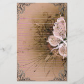 Wunderbare Schmetterlings-Pixel-Kunst Briefpapier (Vorderseite)