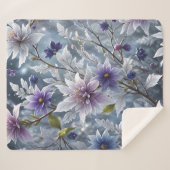 Wunderbare Schönheit des frostigen Winterblühens Sherpadecke (Vorderseite (Horizontal))