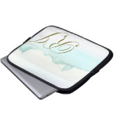 Wunderbare Stadt Laptopschutzhülle (Vorne Knopf)