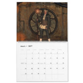Wunderbare Steampunk-Designs Kalender (Mär 2027)