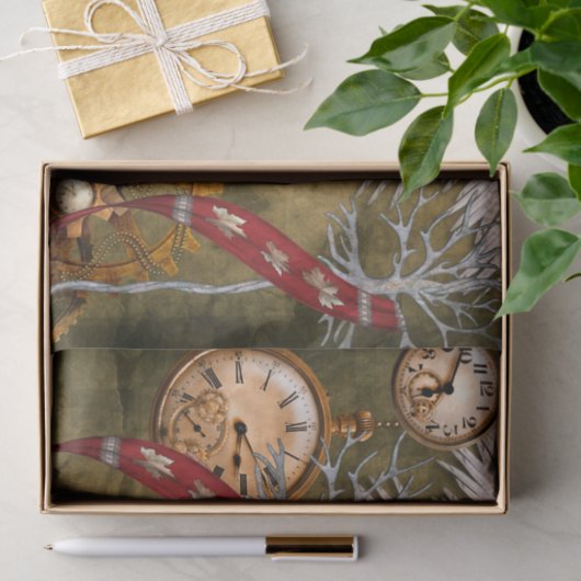 Wunderbare steampunk Frauen Seidenpapier (Geschenk)