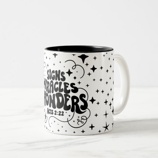 Wunderbare Tasse (VorderseiteRechts)