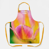 Wunderbare Tulip-Blume Schürze (Vorderseite)