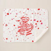 Wunderbare Typografie Sherpadecke (Vorderseite (Horizontal))