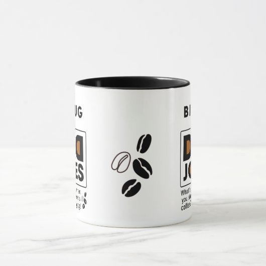 Wunderbare Vater Jokes Design Text Typografie Tasse (Zentrum)
