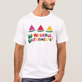 Wunderbare Wassermelone T-Shirt