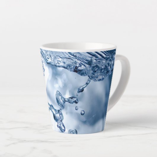 Wunderbare Wasserwissenschaftlerquote Milchtasse (Rechte Ecke)