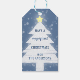 Wunderbare Weihnachten Geschenkanhänger