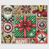 wunderbare Weihnachten Geschenkpapier (Flach)