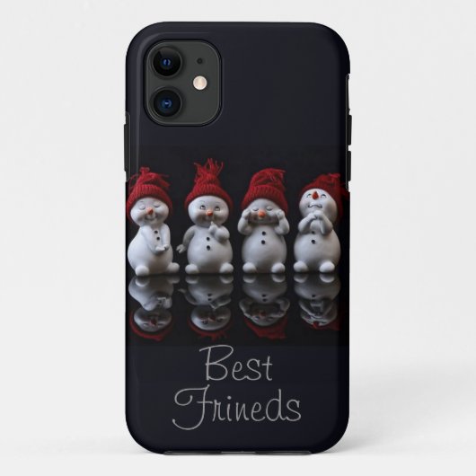 Wunderbare Weihnachts-besten Freunde Case-Mate iPhone Hülle (Rückseite)