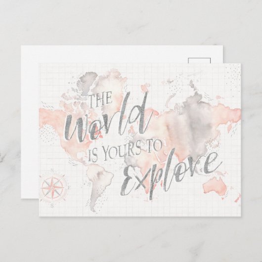 Wunderbare Welt I Postkarte (Vorne/Hinten)