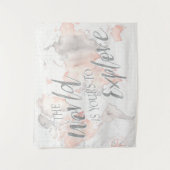 Wunderbare Welt I Wandteppich (Vorderseite)