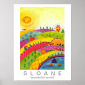 wunderbare Welt Poster (Vorne)