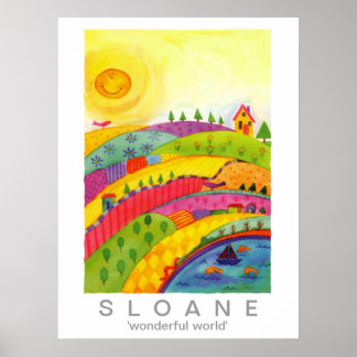 wunderbare Welt Poster