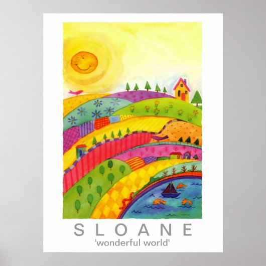 wunderbare Welt Poster (Vorne)