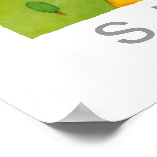 wunderbare Welt Poster (Ecke)