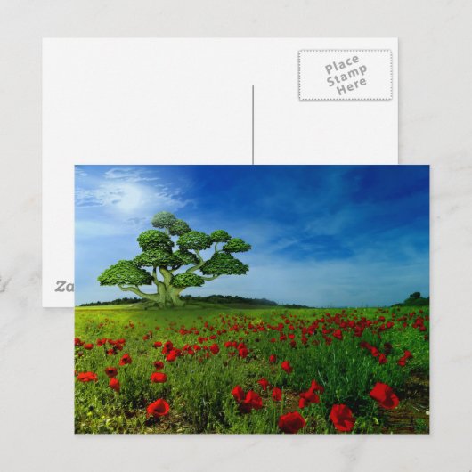 Wunderbare Welt Postkarte (Vorne/Hinten)