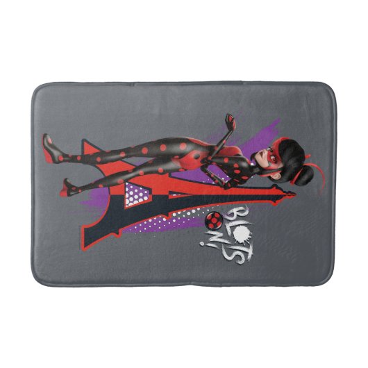 Wunderbare Wiederholung Shadybug blendet auf! Badematte (Vorderseite)