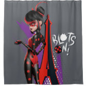 Wunderbare Wiederholung Shadybug blendet auf! Duschvorhang (Vorderseite)