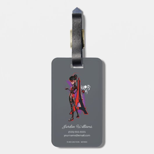 Wunderbare Wiederholung Shadybug blendet auf! Gepäckanhänger (Rückseite vertikal)