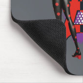 Wunderbare Wiederholung Shadybug blendet auf! Mousepad (Ecke)