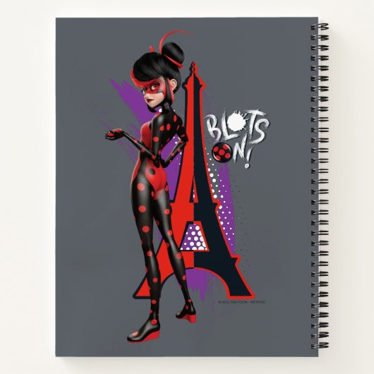 Wunderbare Wiederholung Shadybug blendet auf! Notizblock (Rückseite)