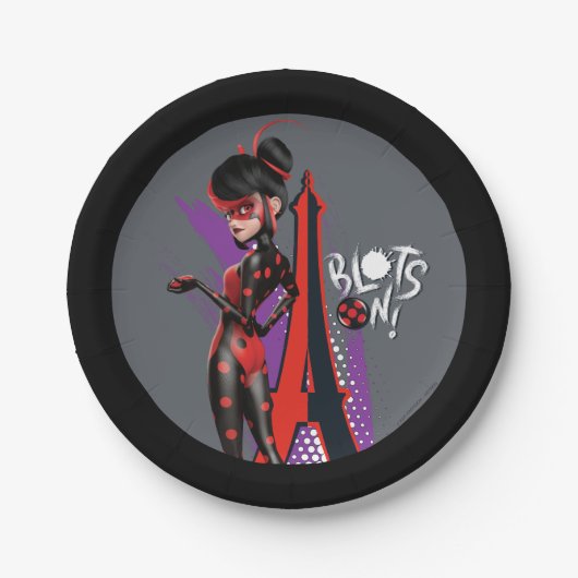 Wunderbare Wiederholung Shadybug blendet auf! Pappteller (Vorderseite)